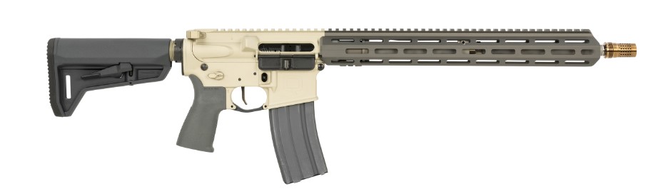 Q 5.56 NATO 16 IN 17 TWIST RIFLE FDE RECEIVER GRAY ACCENTS SW-556-16IN-RIFLE - Taurus Savings